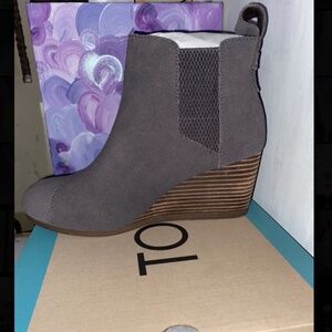 TOMS Kayley Suede Bootie